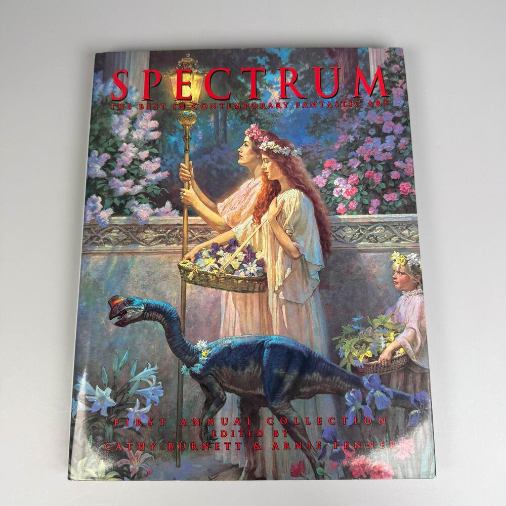 Spectrum 1 Best in Contemporary Fantastic Art Hardcover Book First Annual 1994
